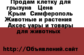 Продам клетку для грызуна › Цена ­ 1 800 - Крым, Симферополь Животные и растения » Аксесcуары и товары для животных   